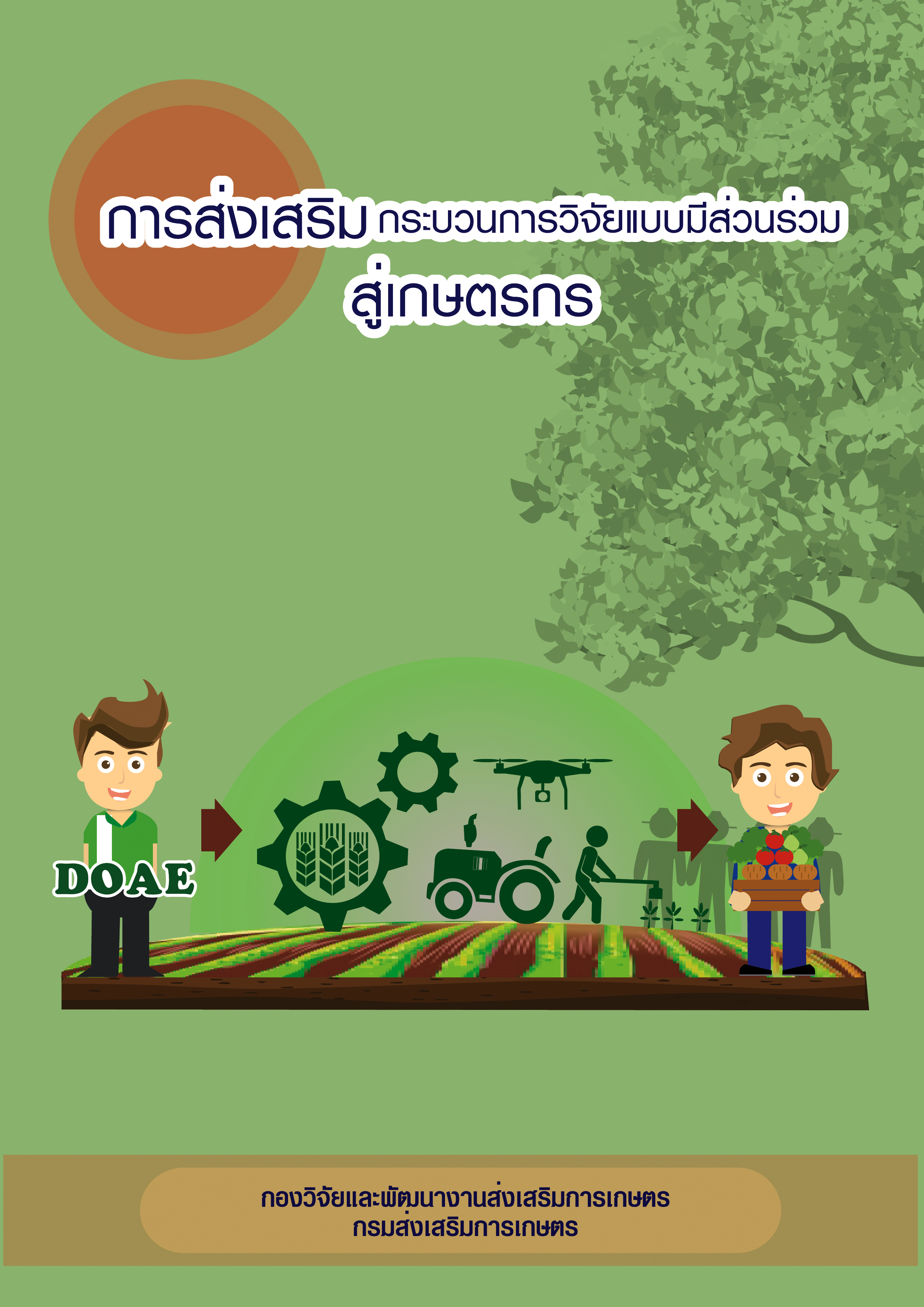 การส่งเสริมกระบวนการวิจัยแบบมีส่วนร่วมสู่เกษตรกร